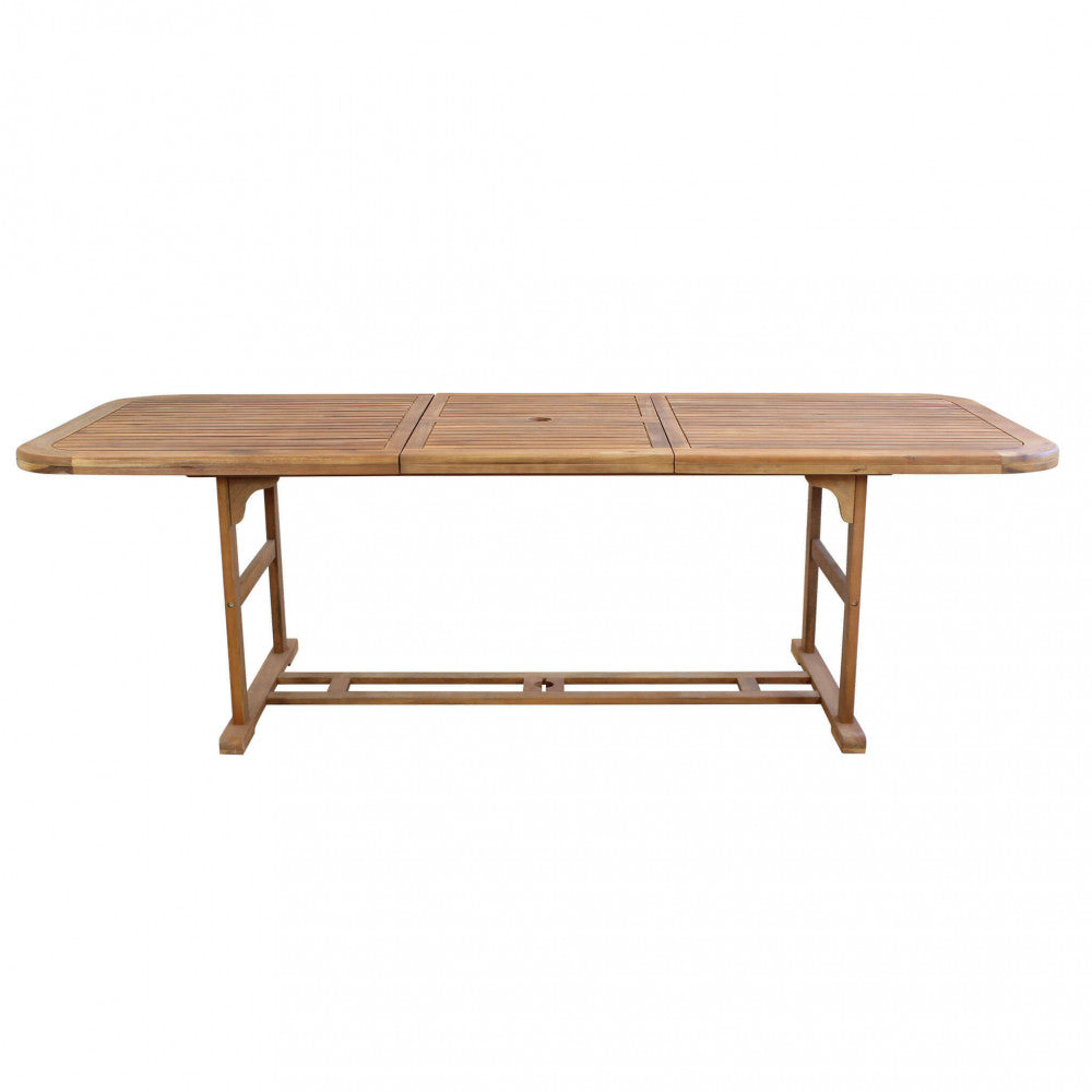 Tavolo rettangolare 180/240x100 double