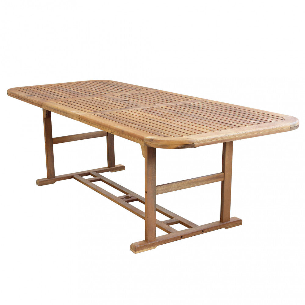 Tavolo rettangolare 180/240x100 double