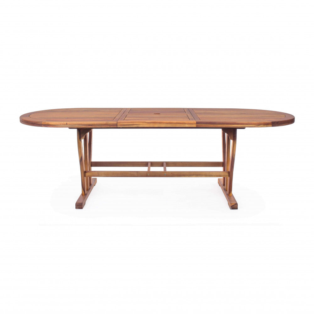 Tavolo ovale 180/240 x 100 double