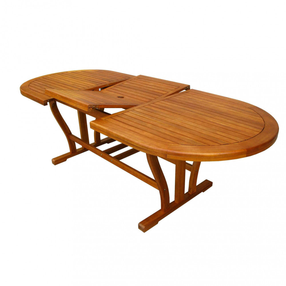 Tavolo ovale 180/240 x 100 double