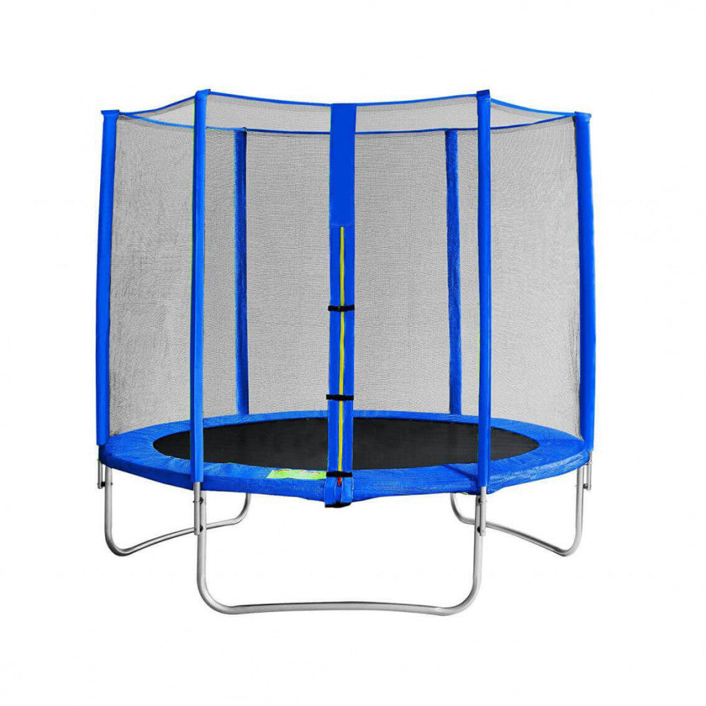 Trampolino elastico con rete ø 244 cm