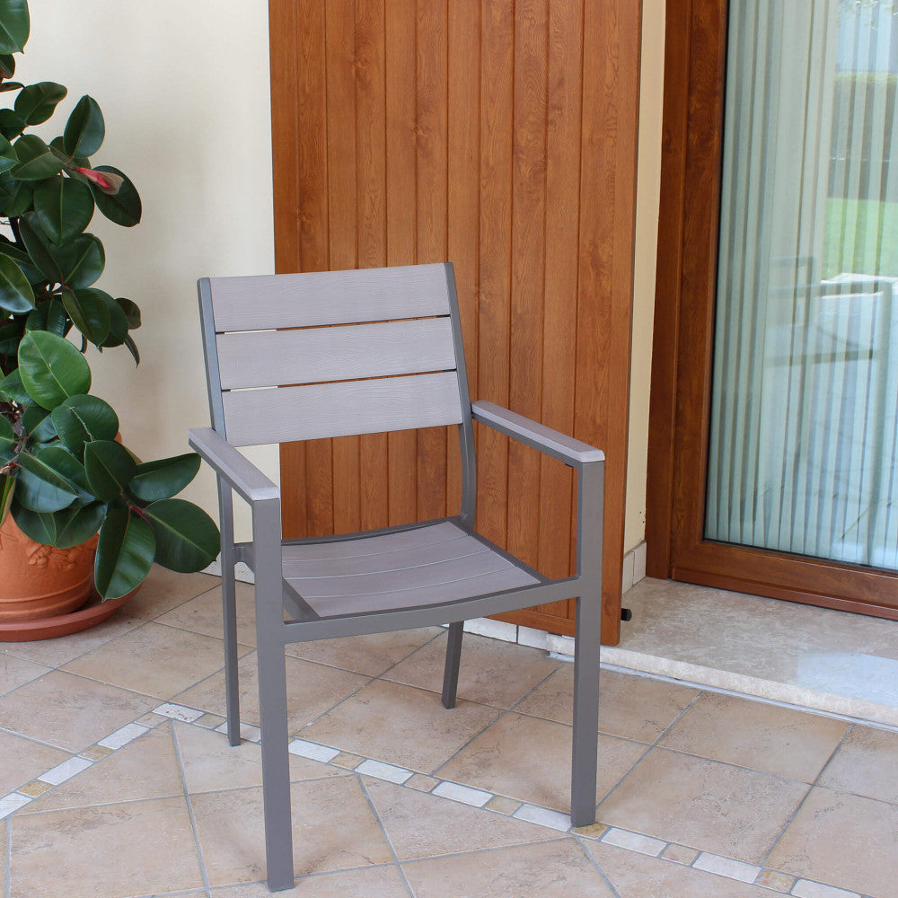 Poltrona cervia impilabile