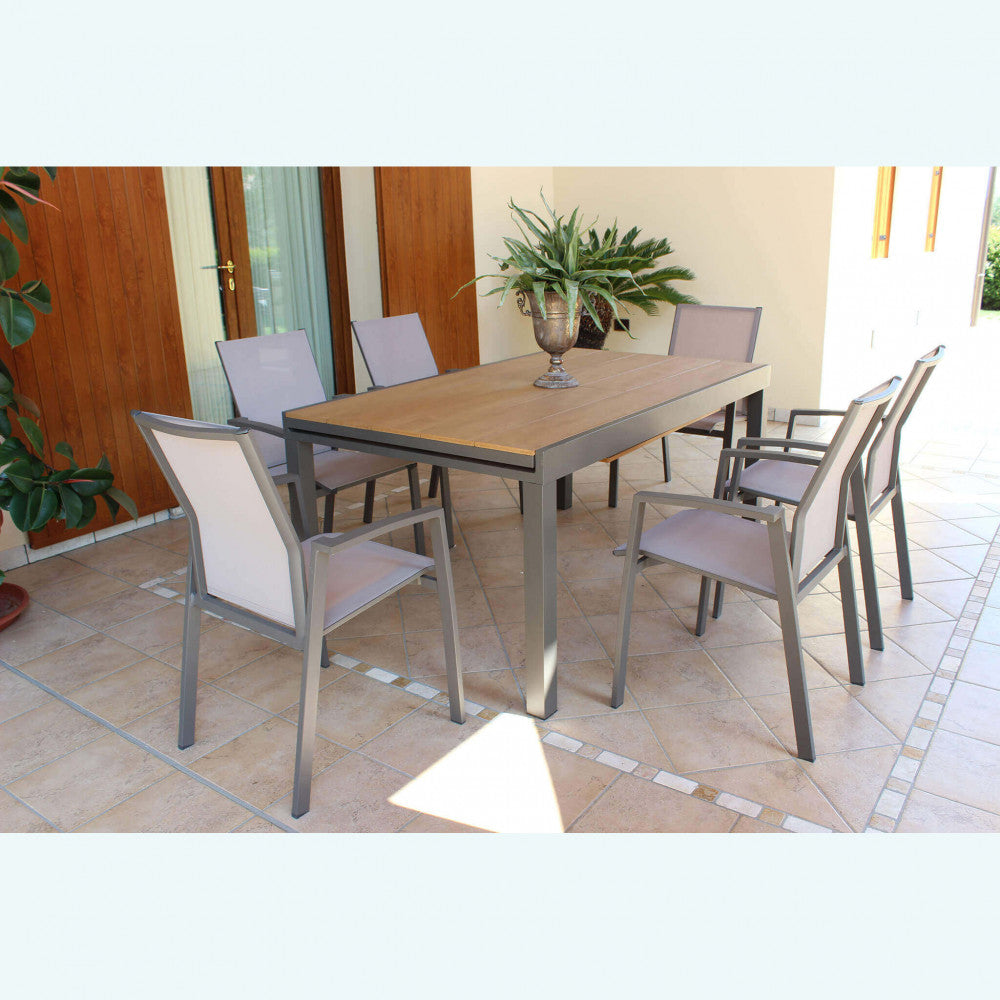 Tavolo cayman 160/240 x 95