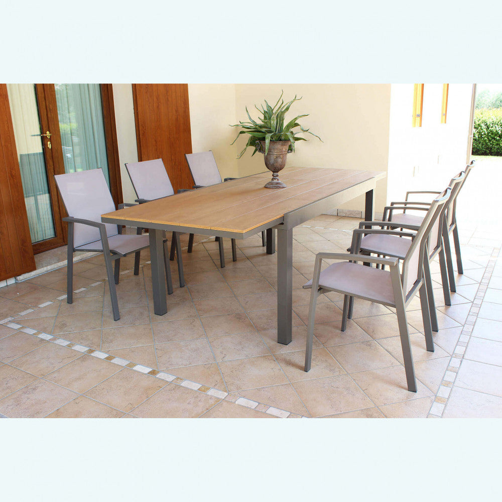 Tavolo cayman 160/240 x 95