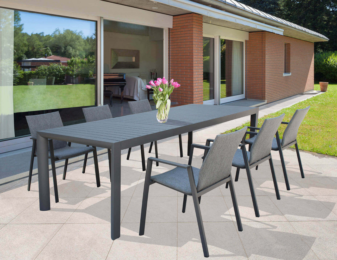 Tavolo houston 160/240 x 100