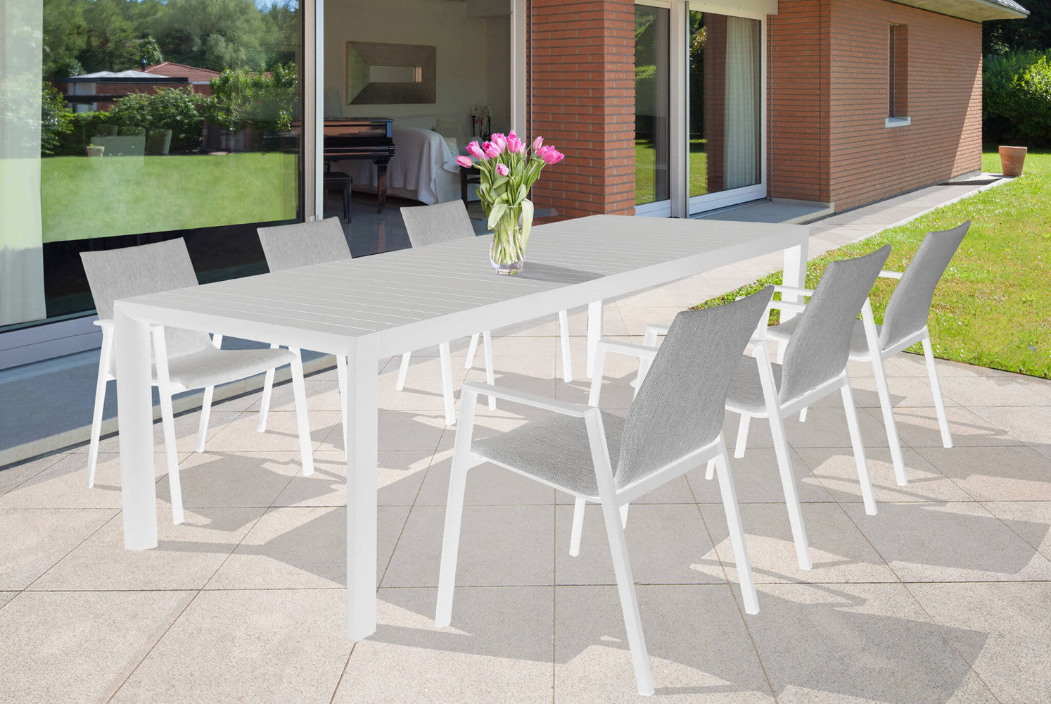 Tavolo houston 135/180 x 70