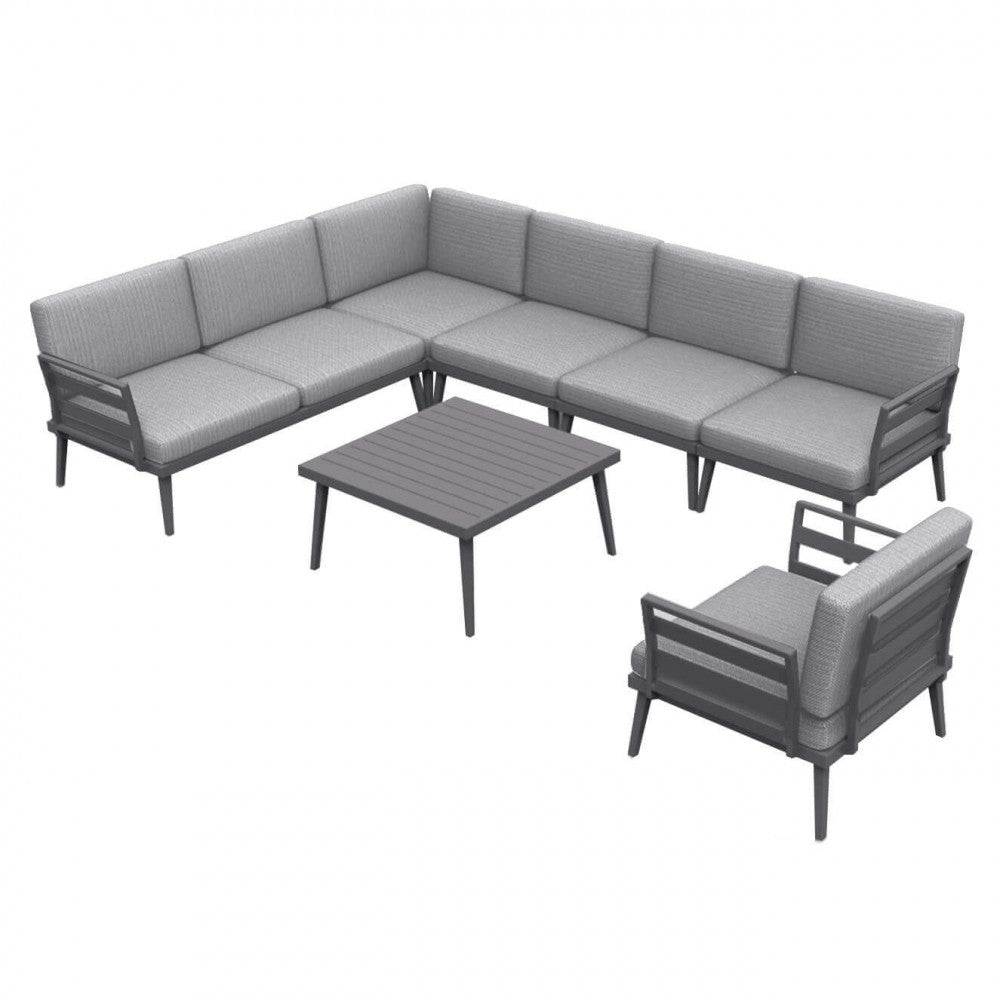 Schienale per salotto modulare c/cuscino