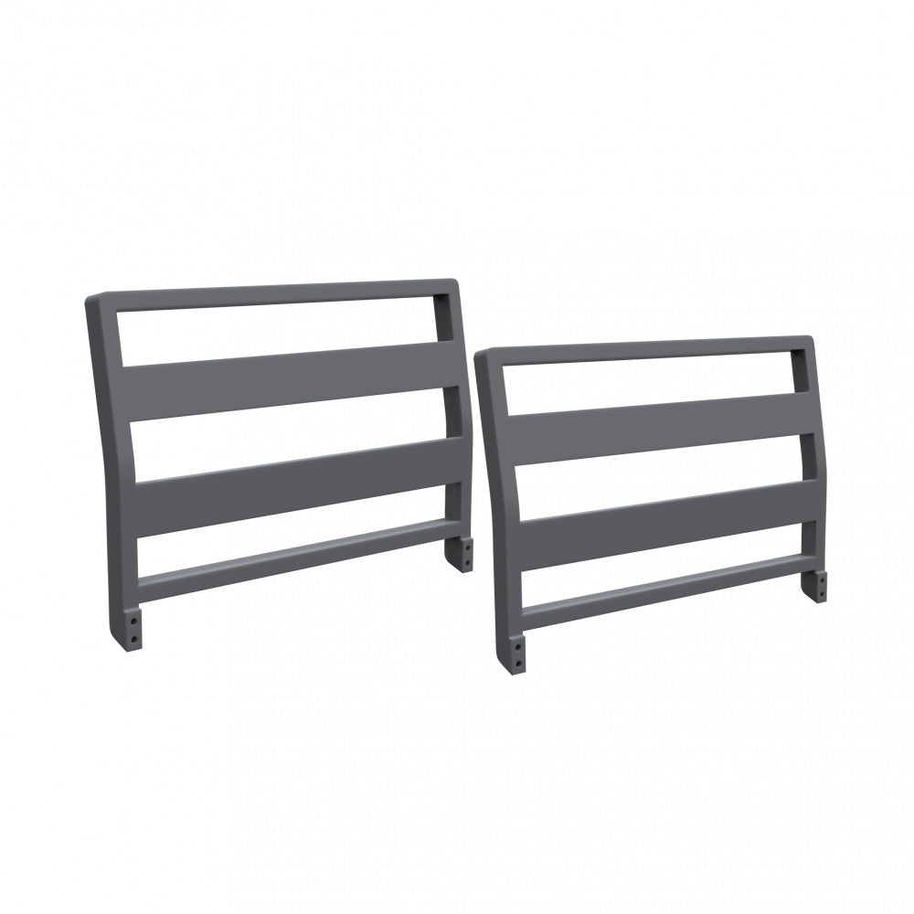 Coppia di braccioli per salotto modulare