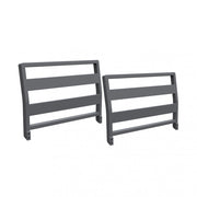 Coppia di braccioli per salotto modulare