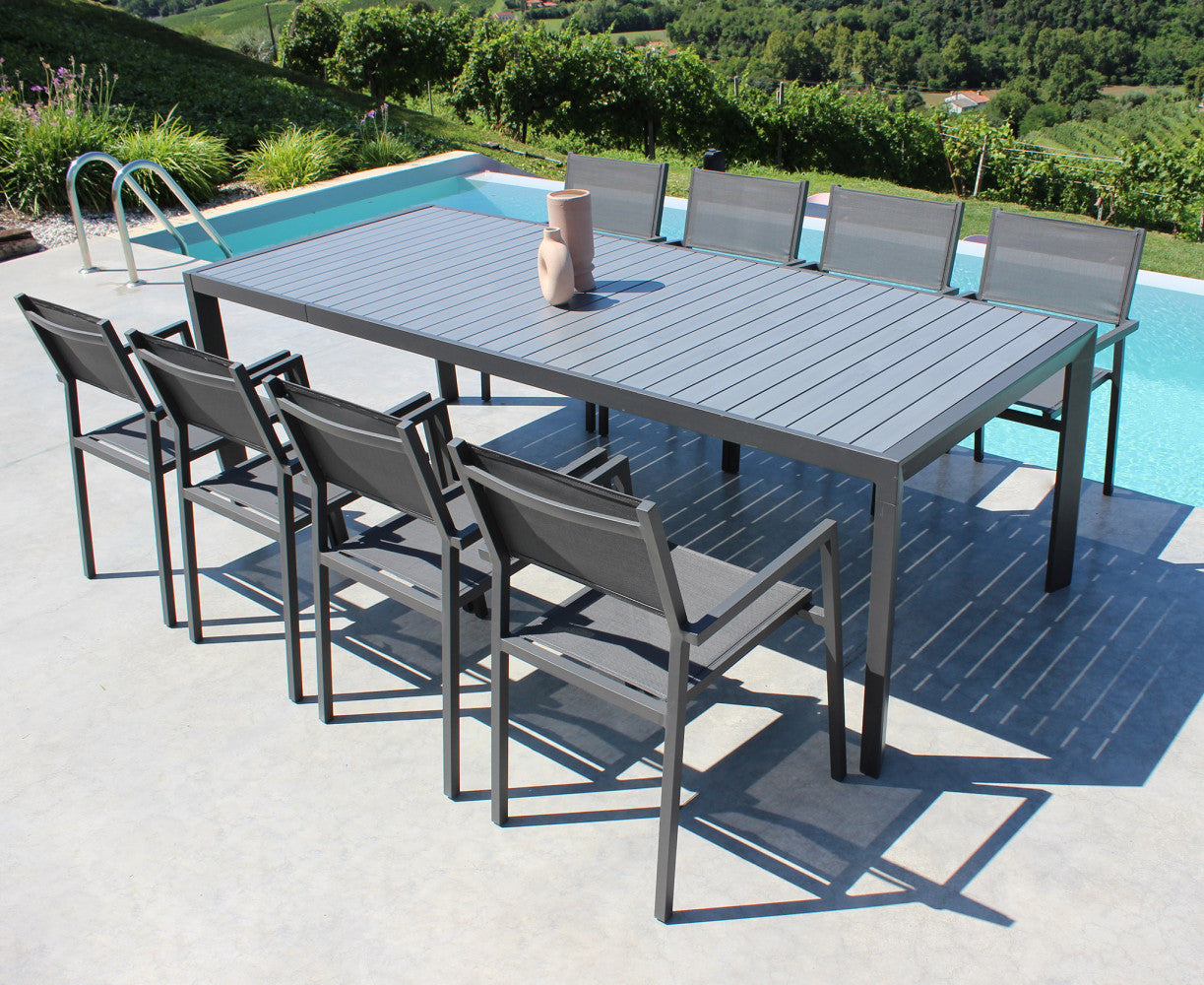 Tavolo detroit allungabile 190/250 x 100