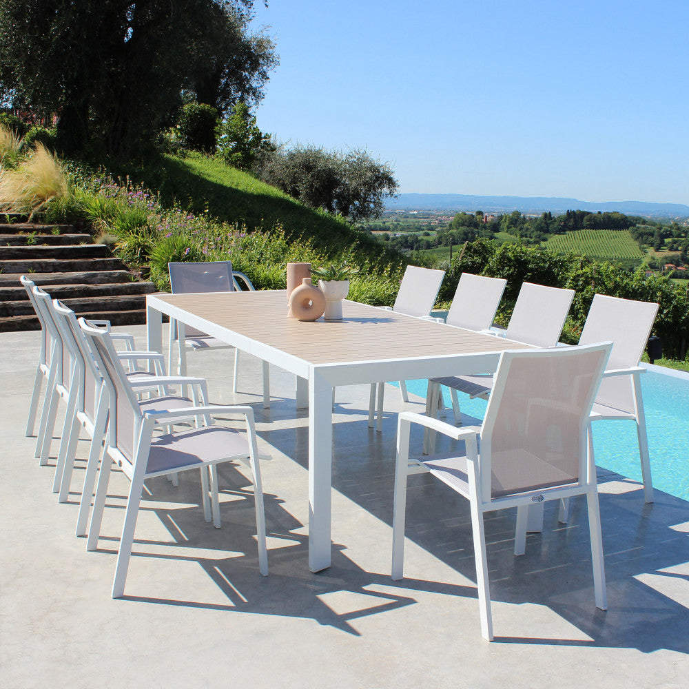 Tavolo detroit allungabile 190/250 x 100