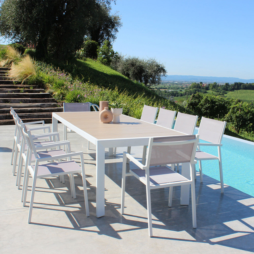 Tavolo detroit allungabile 190/250 x 100