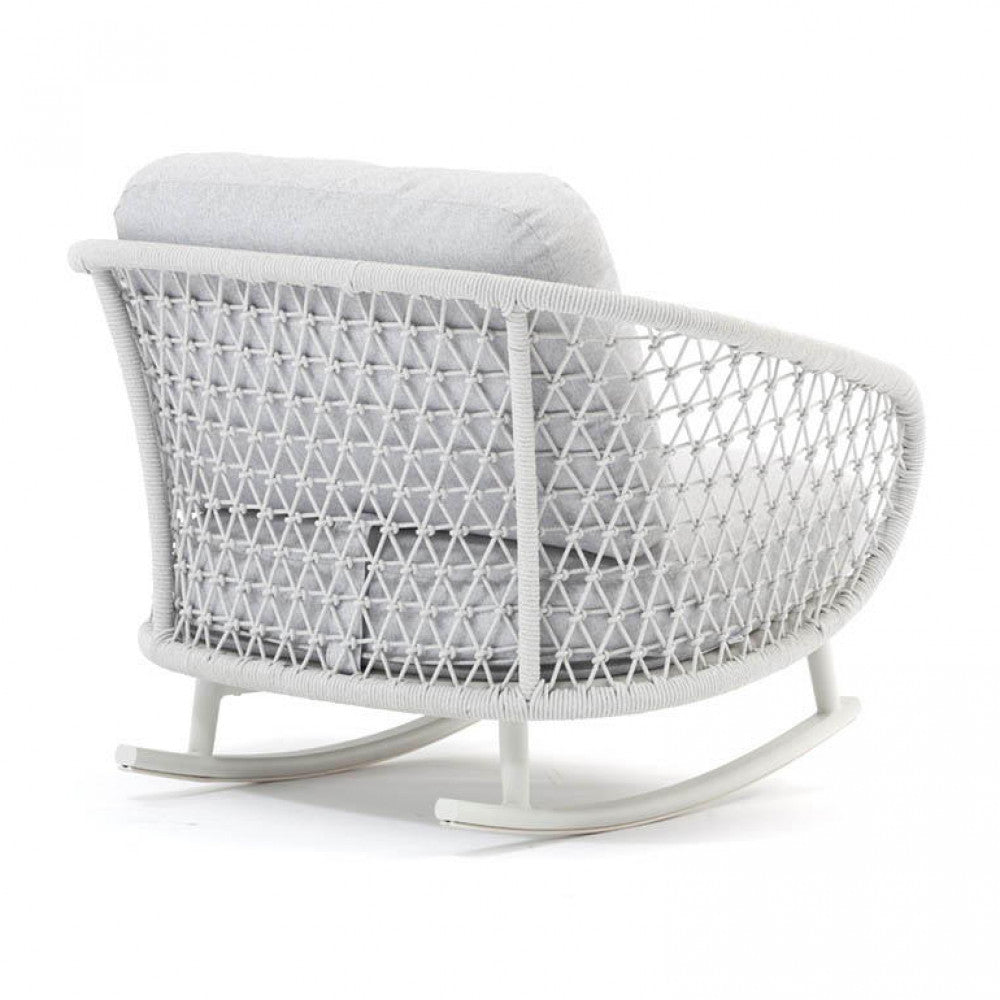 Poltrona dondolo seychelles c/cuscini