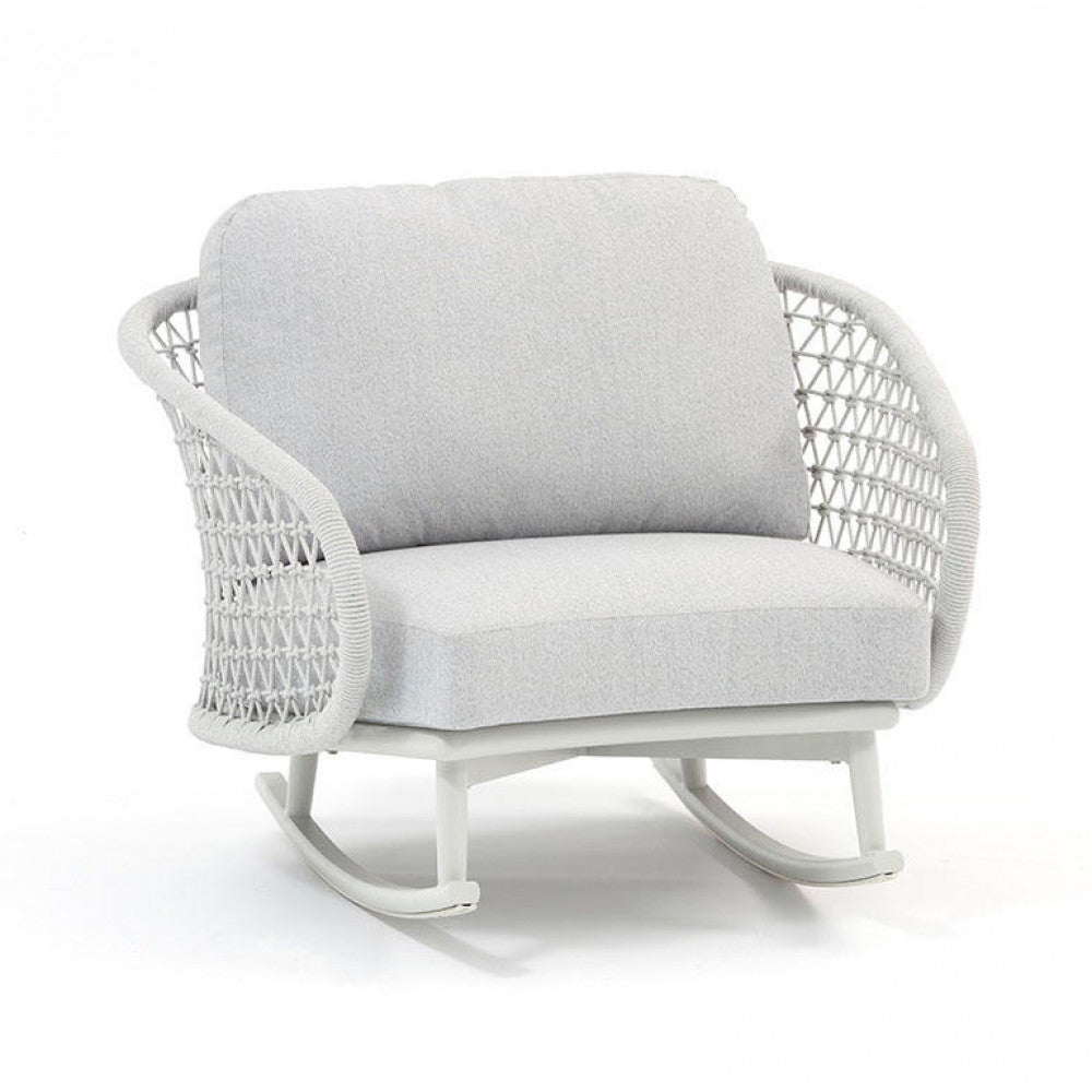 Poltrona dondolo seychelles c/cuscini
