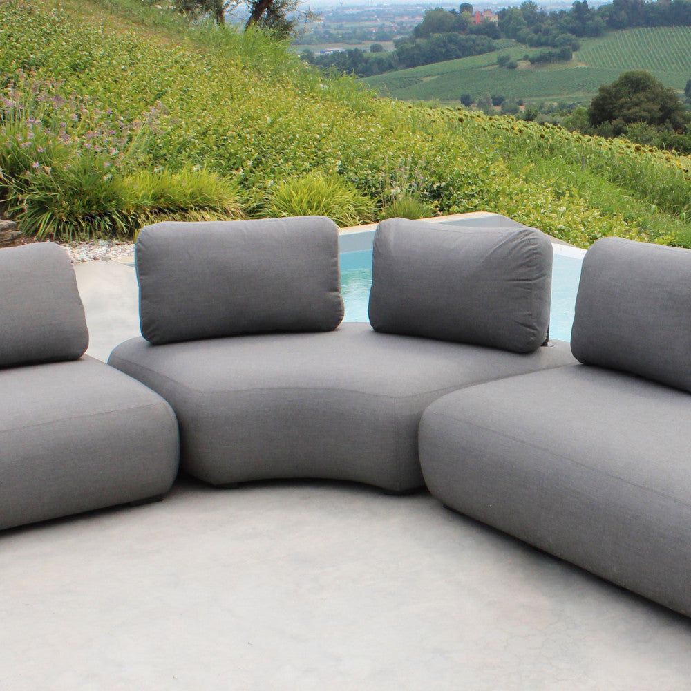 Divano angolare malawi c/cuscini