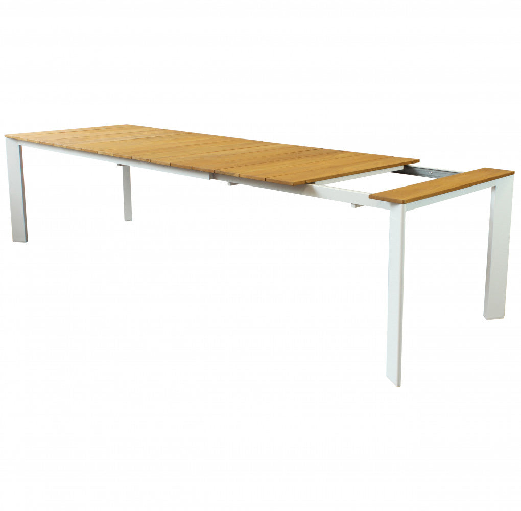 Tavolo tulcán 210/275 x 100 paino in teak