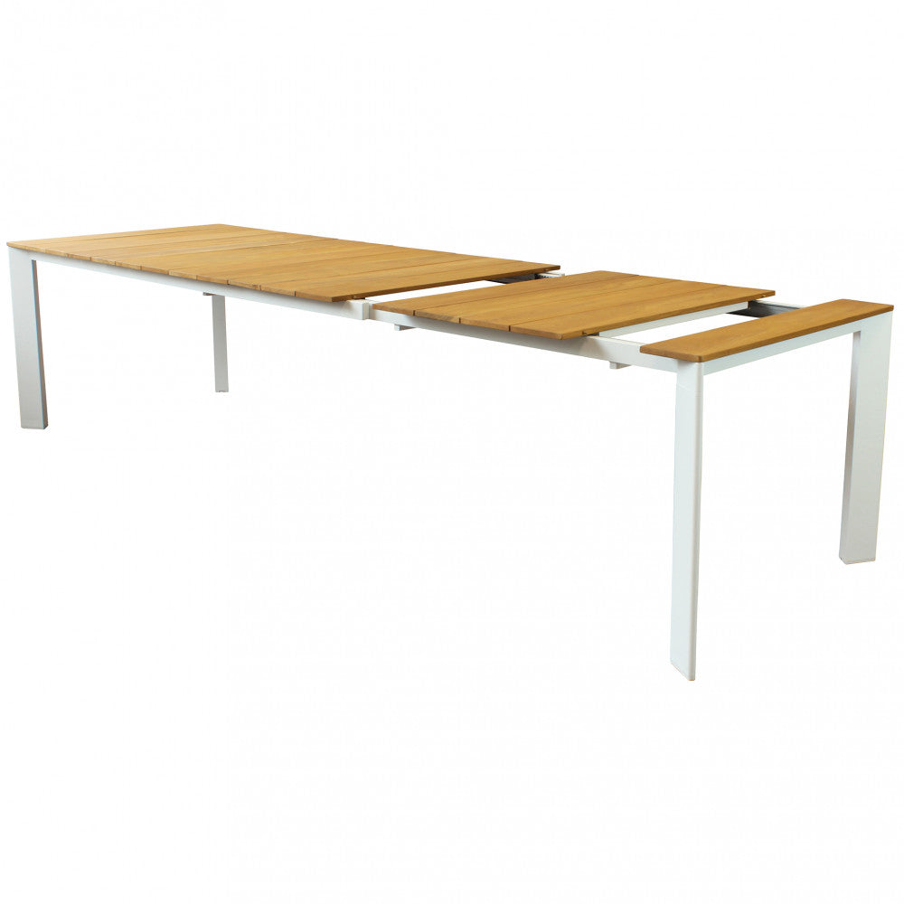 Tavolo tulcán 210/275 x 100 paino in teak