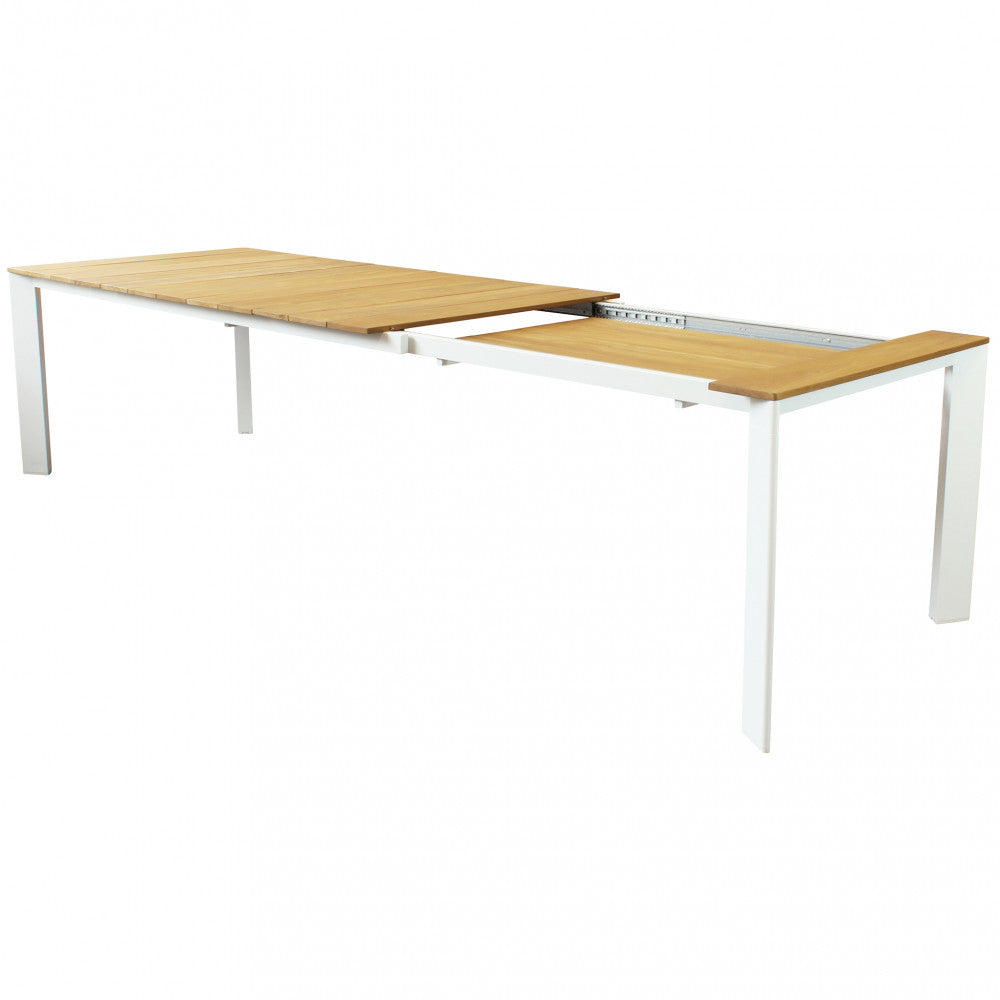 Tavolo tulcán 210/275 x 100 paino in teak