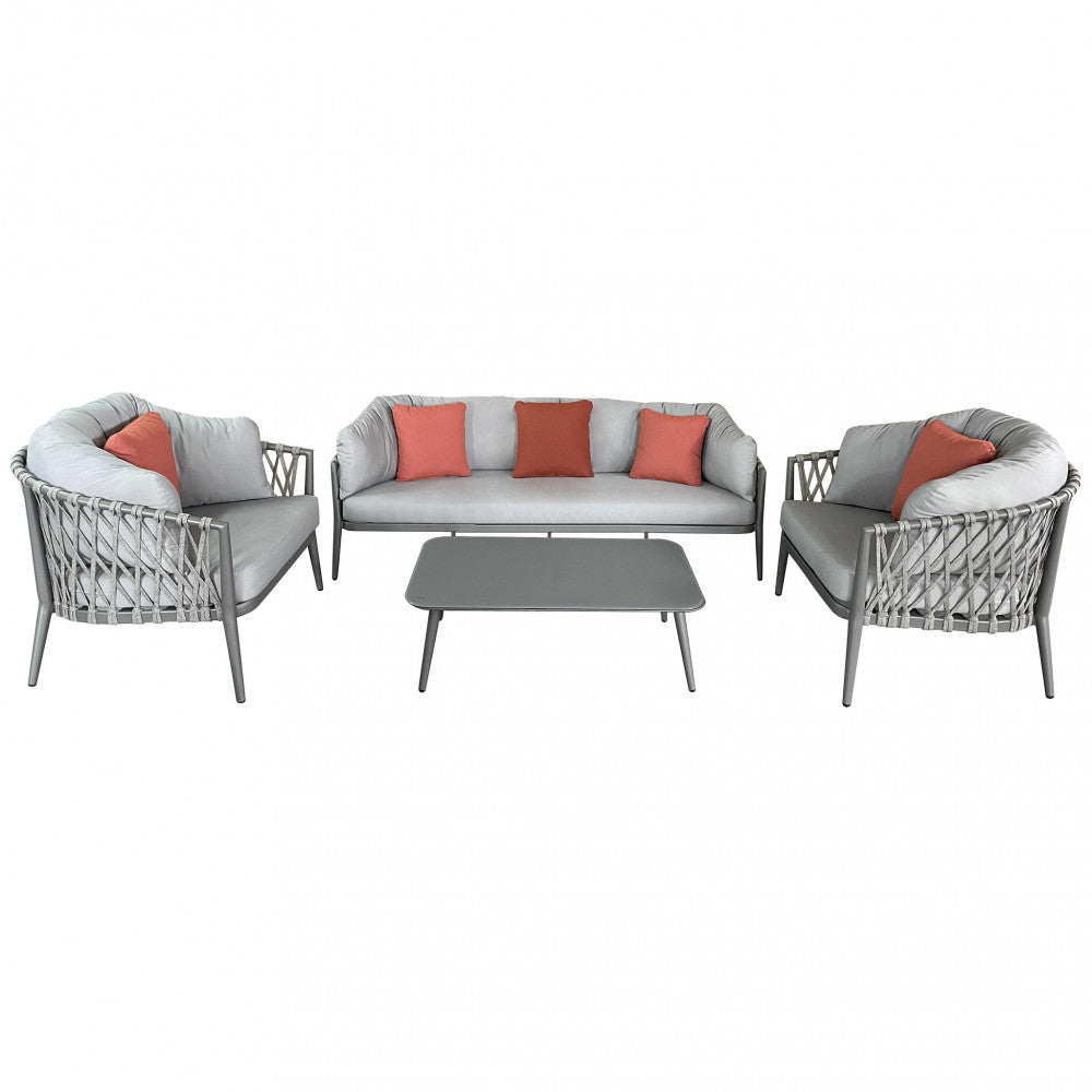 Salotto mérida 3 p c/cuscni