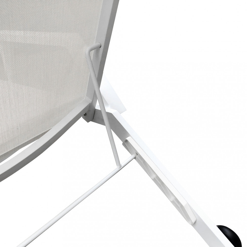 Lettino barinas impilabile