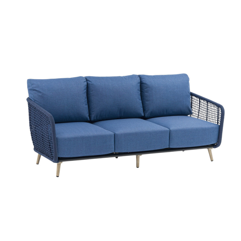 Salotto banes 3 p c/cuscni