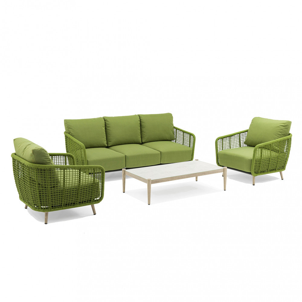 Salotto banes 3 p c/cuscni