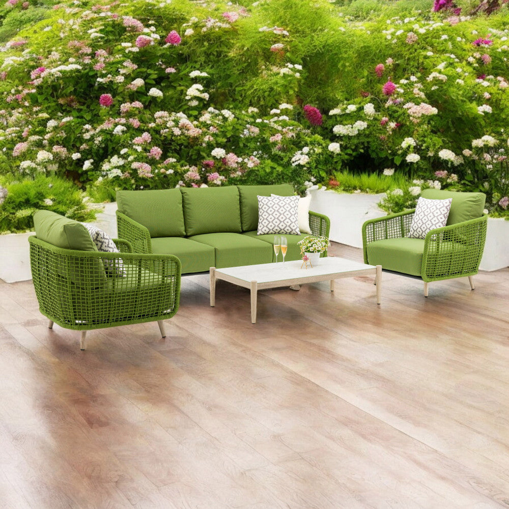 Salotto banes 3 p c/cuscni