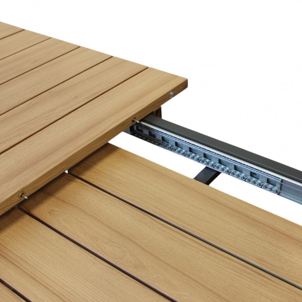 Tavolo brooklyn 150/200 x 100 effetto legno