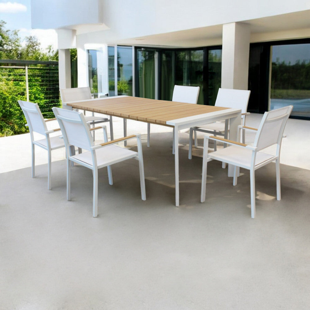 Tavolo brooklyn 150/200 x 100 effetto legno