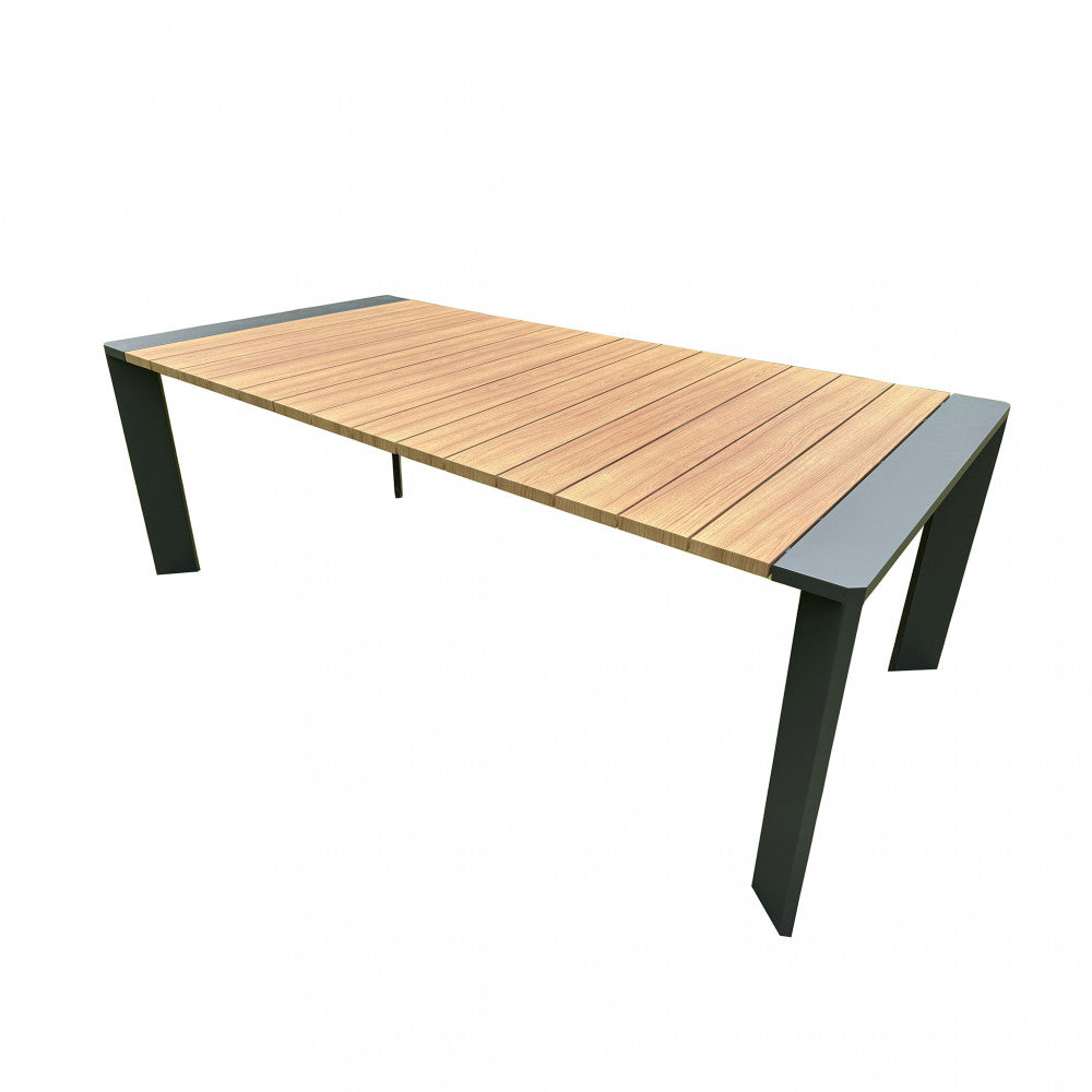 Tavolo brooklyn 200/250 x 100 effetto legno