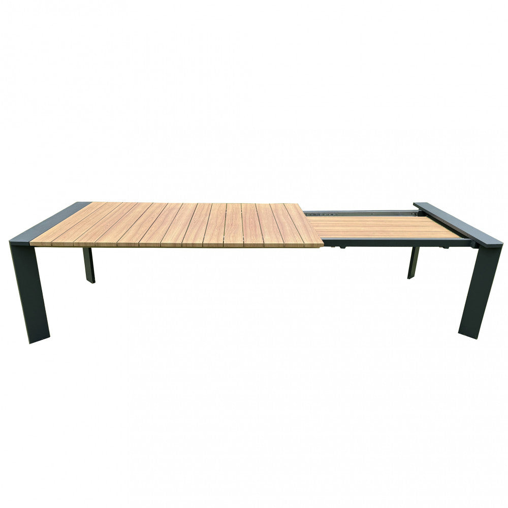 Tavolo brooklyn 200/250 x 100 effetto legno