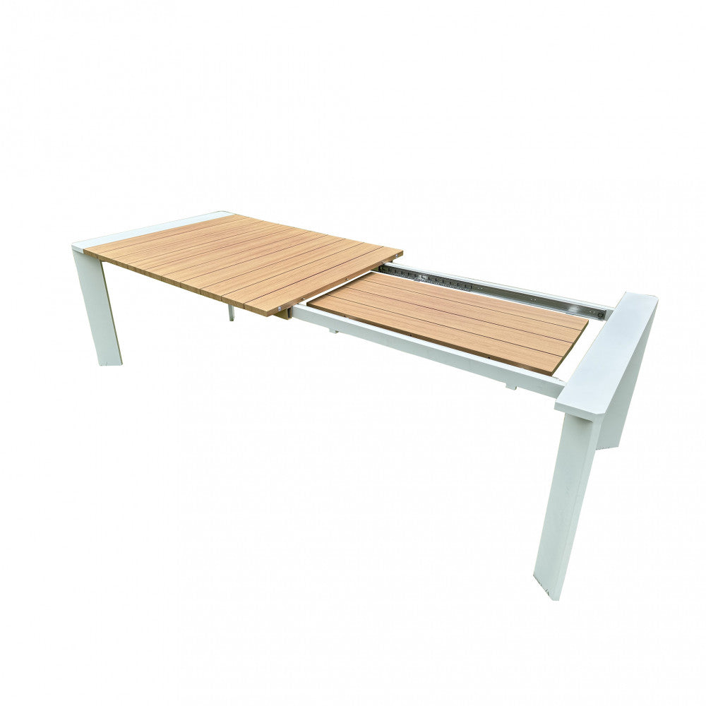 Tavolo brooklyn 200/250 x 100 effetto legno