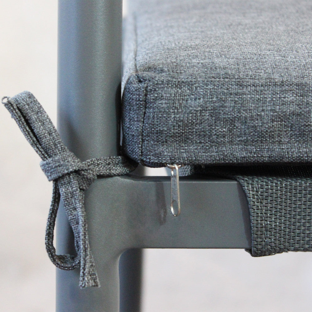 Sedia corrientes  c/cuscini impilabile