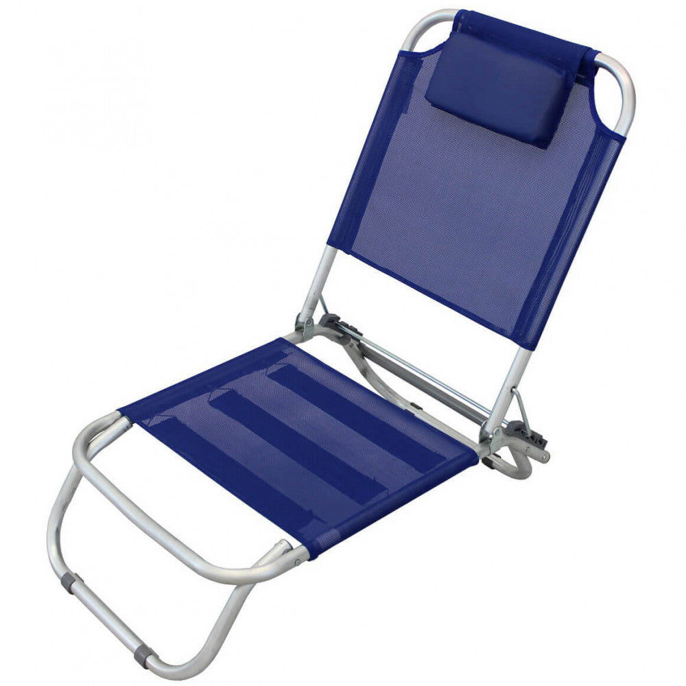 Spiaggina alluminio regolabile