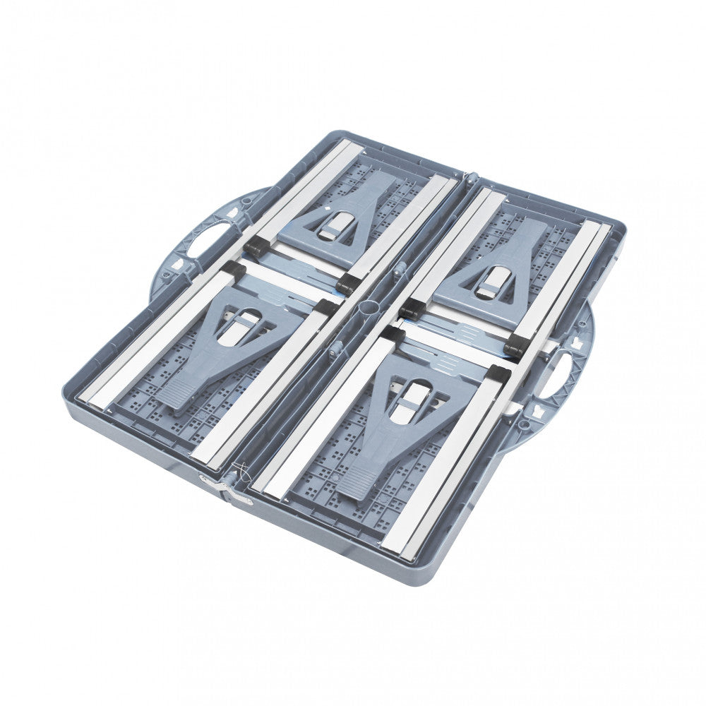 Folding table set with 4 stools