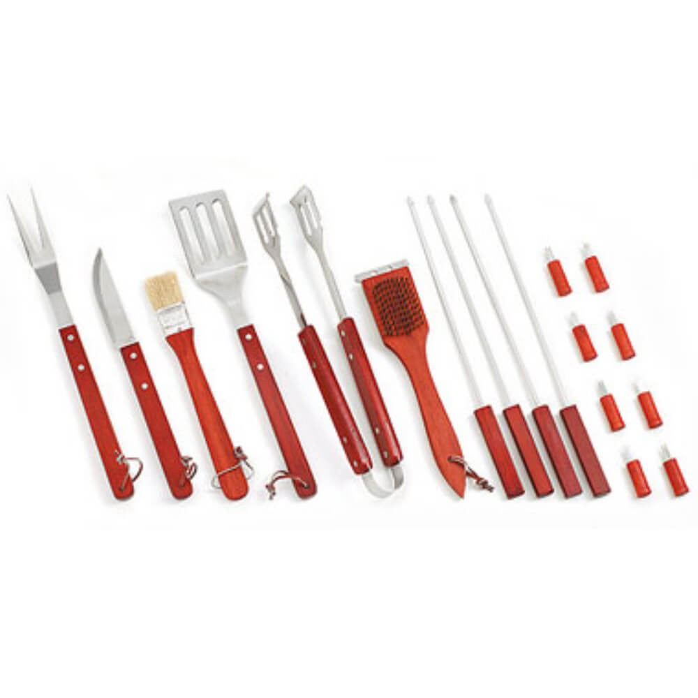 Valigetta con accessori per barbecue