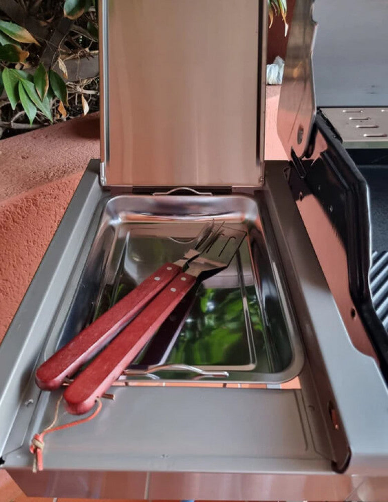 Barbecue texas 3 fuochi + 1