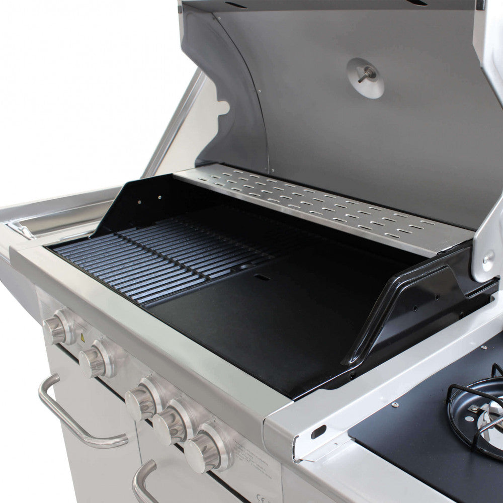 Barbecue texas 4 fuochi + 1