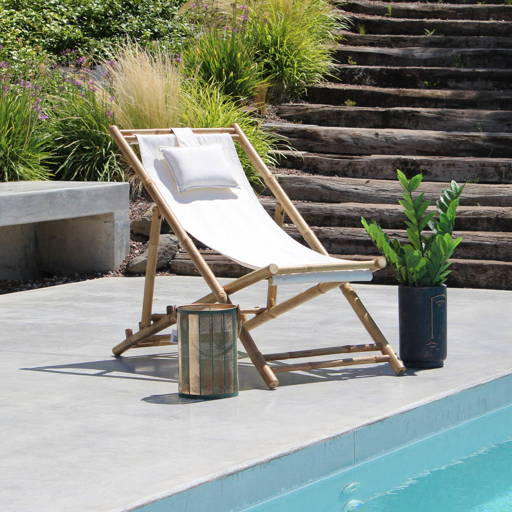 Sdraio dondolo daiquiri bianco