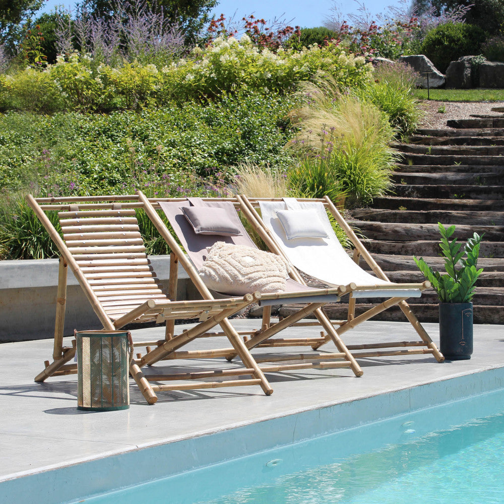 Sdraio dondolo daiquiri bianco