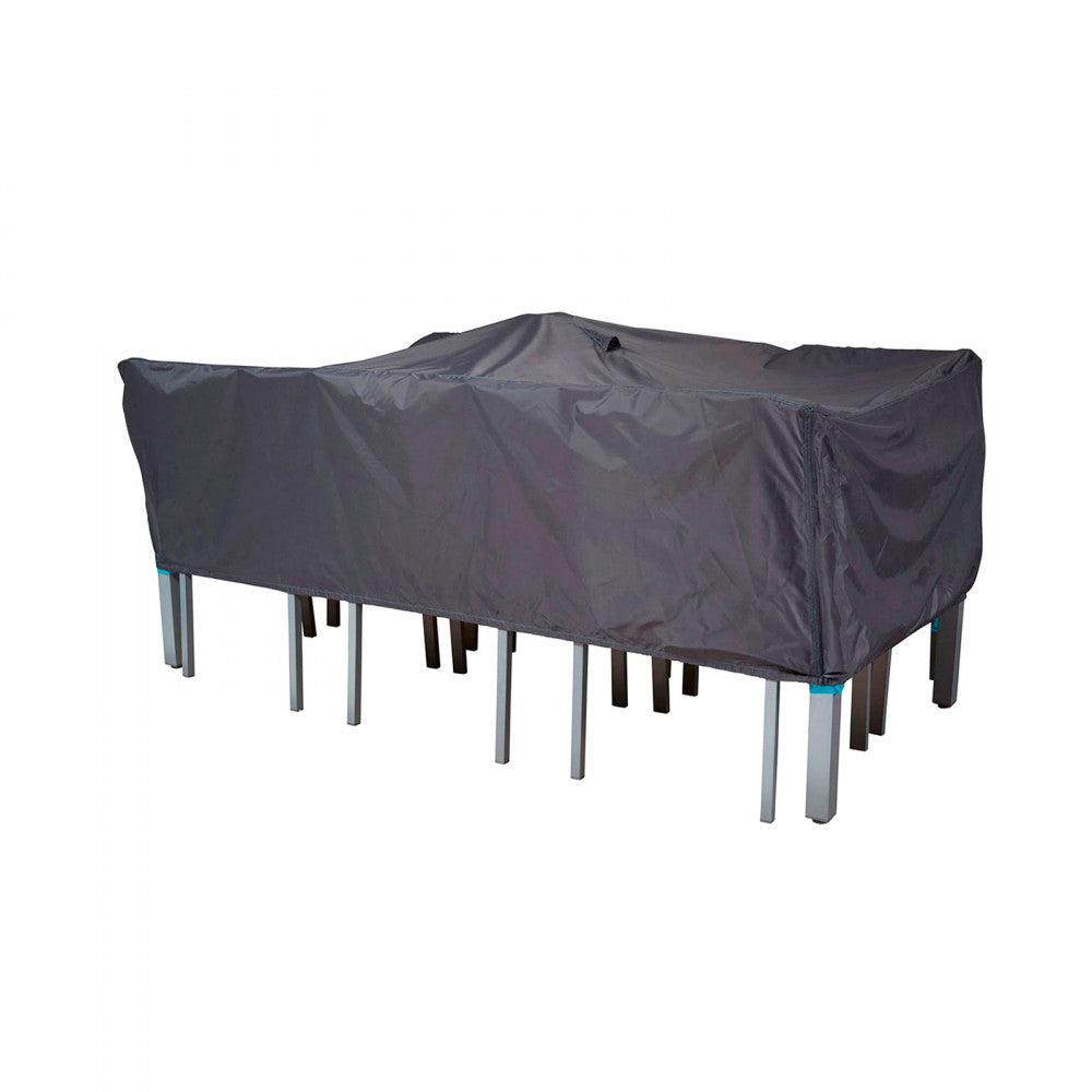 Telo copertura per tavolo rettangolare xl 230 x 130 x 60