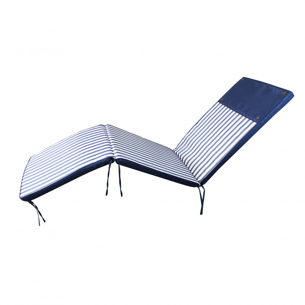 Cuscino steamer riga blu