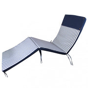 Cuscino real lettino riga blu