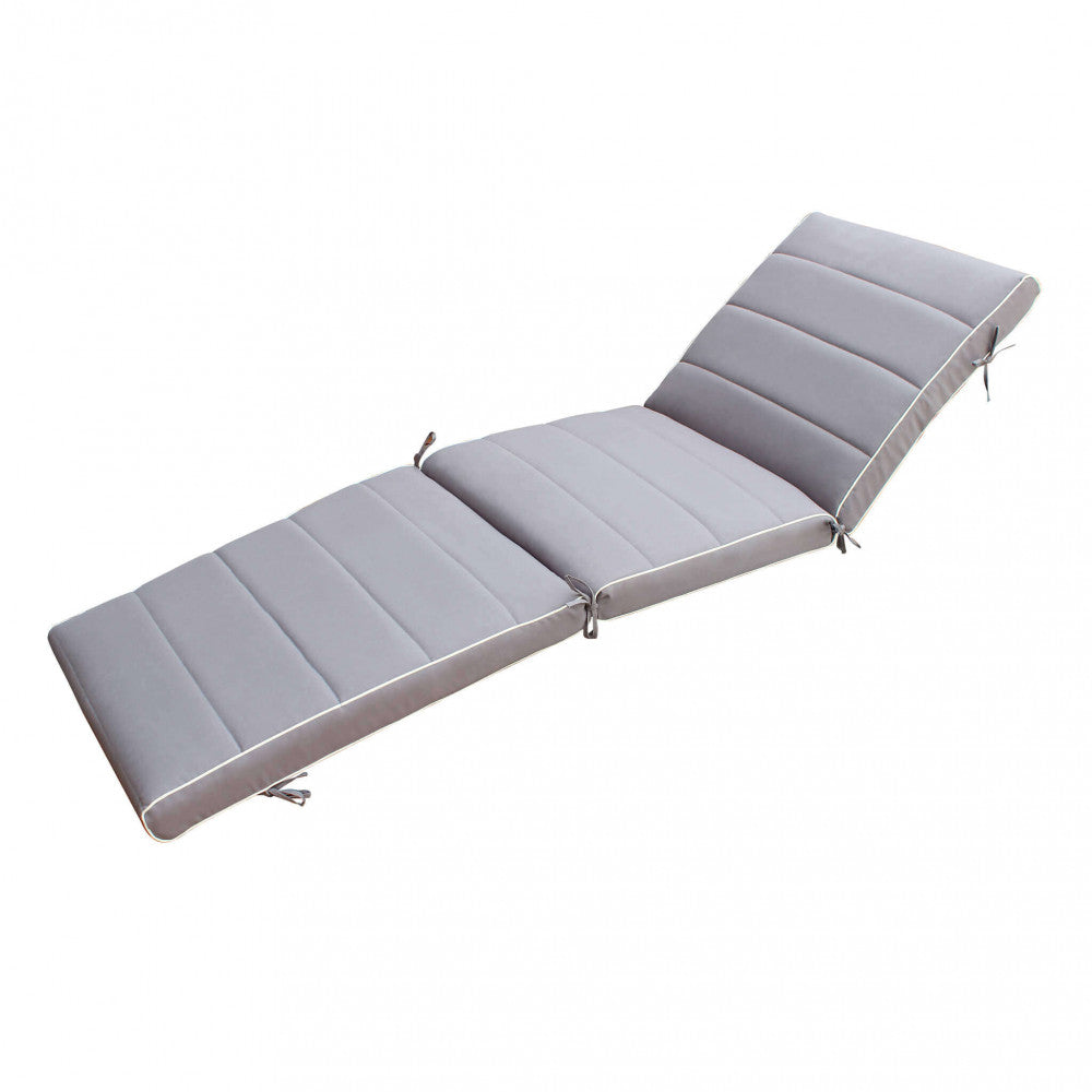 Cuscino king lettino grigio