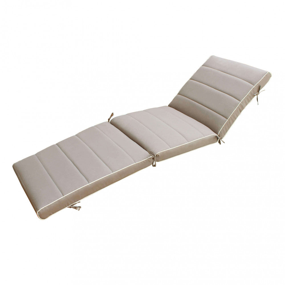 Cuscino king lettino tortora