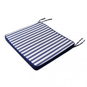 Cuscino real seduta large riga blu