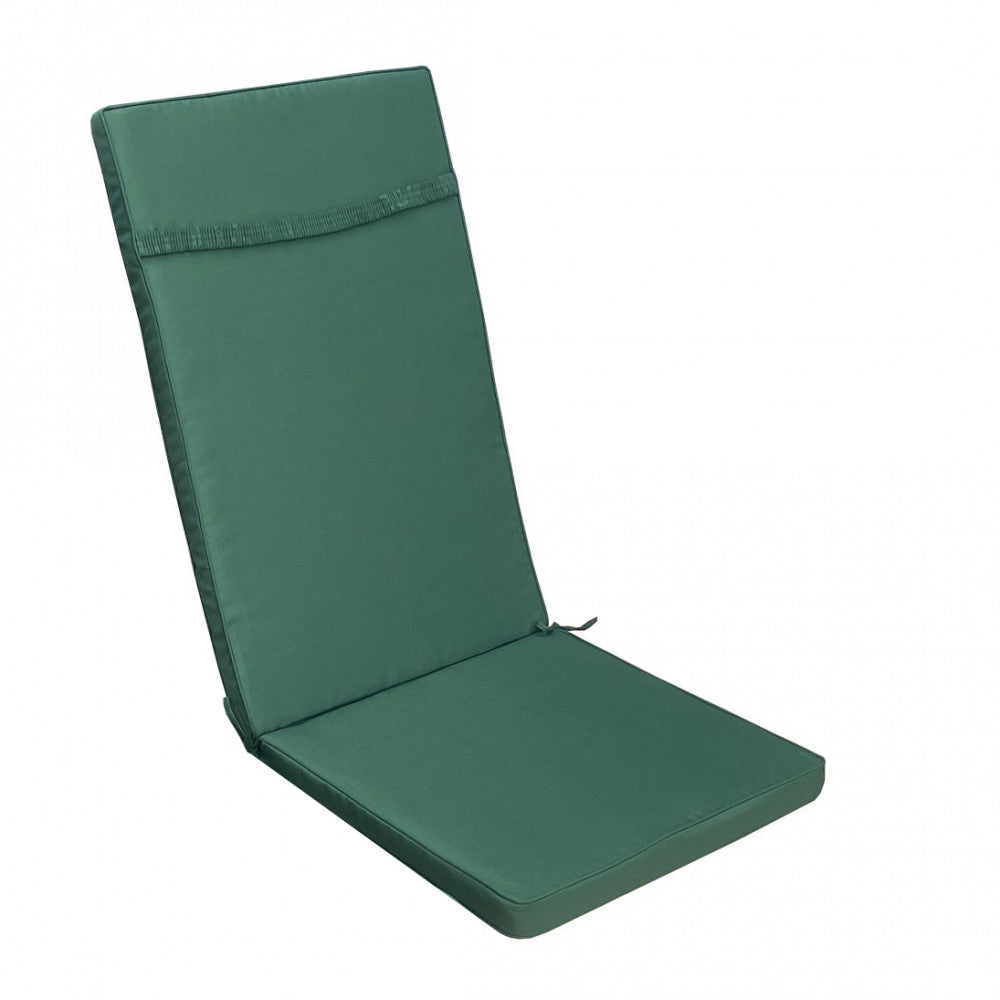 Cuscino real alto verde scuro