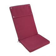 Cuscino real alto bordeaux