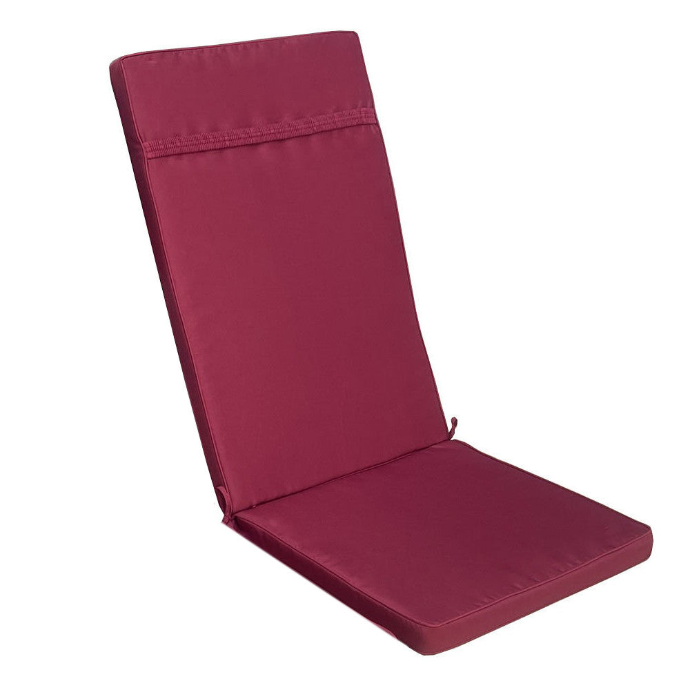 Cuscino real alto bordeaux