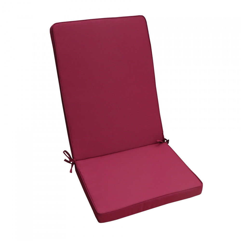 Cuscino real medio bordeaux